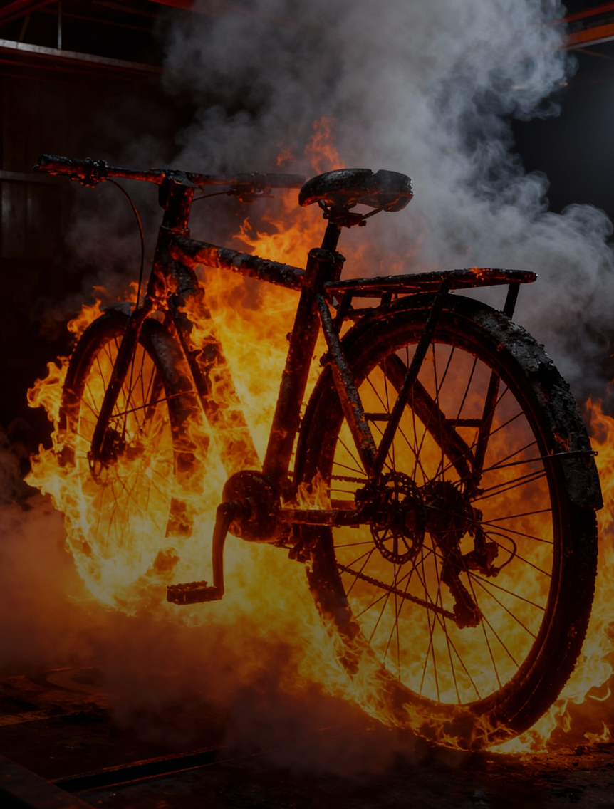 Burning Bike Concept
